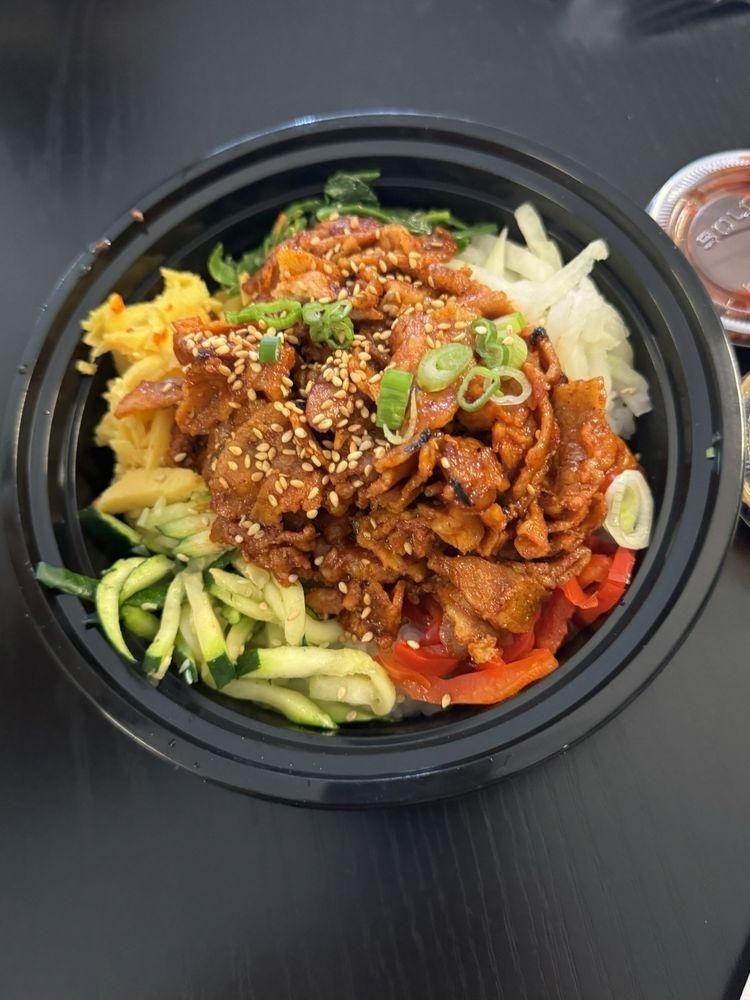 Bibimbap dish