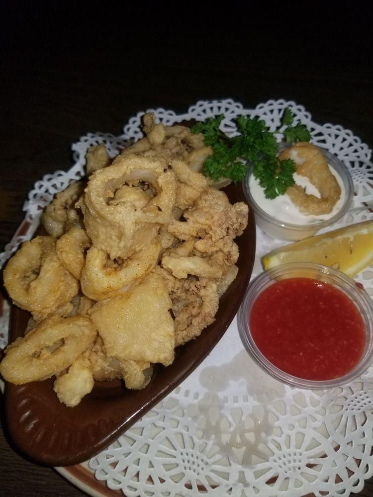 Calamari dish