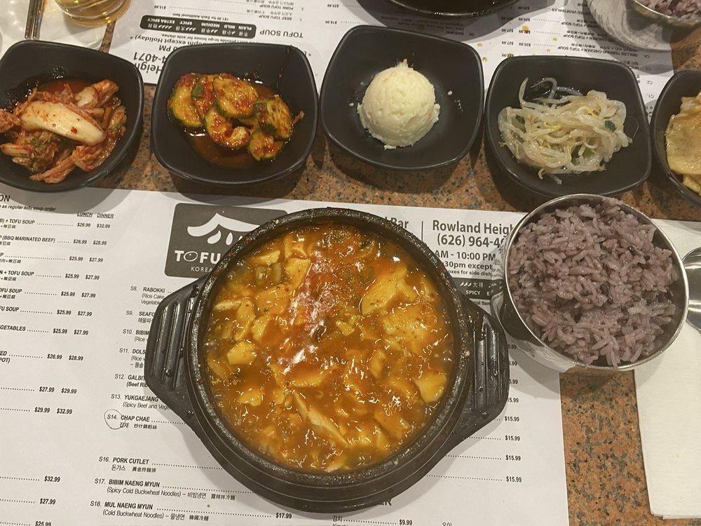 Soondubu dish