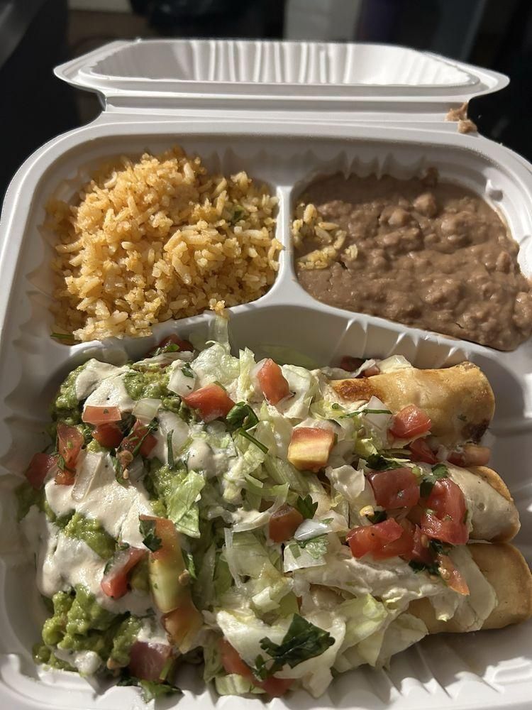Potato Taquitos dish