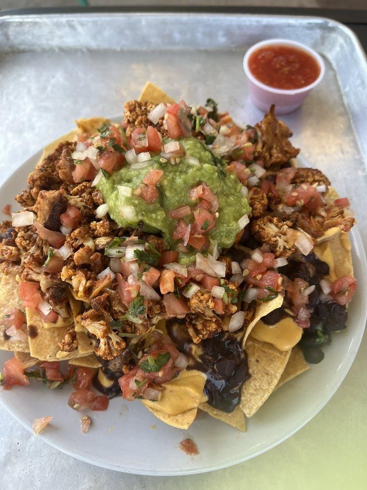 Vegan Cali Burritos dish