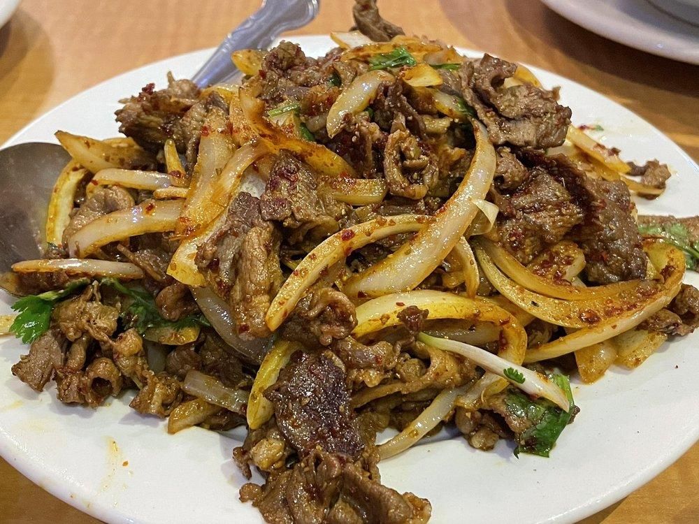 Cumin Lamb dish