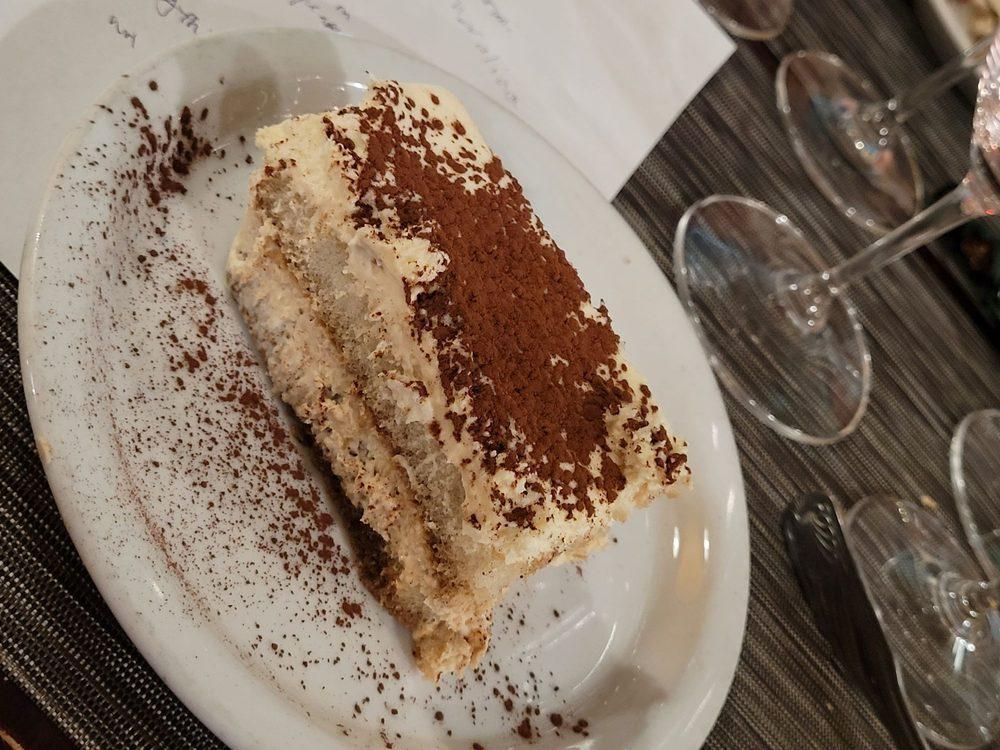 Tiramisu dish