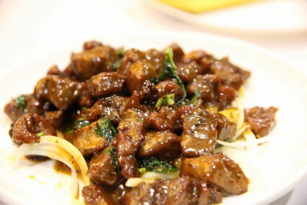 House Special Beef Steak dish
