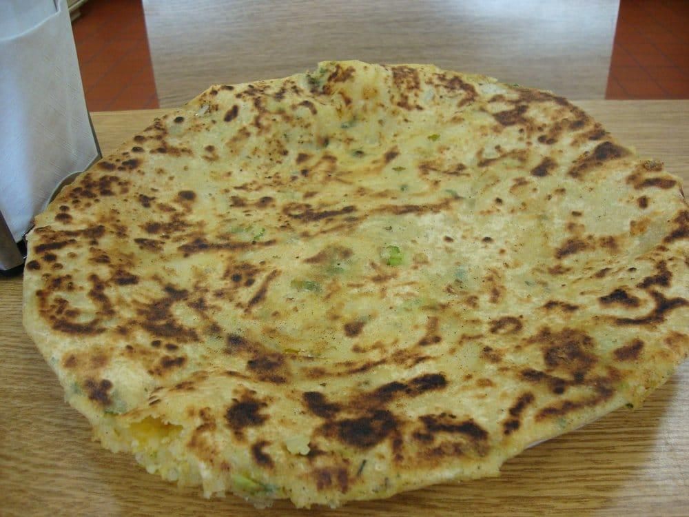Parathas dish