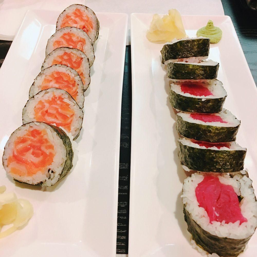Salmon Rolls dish