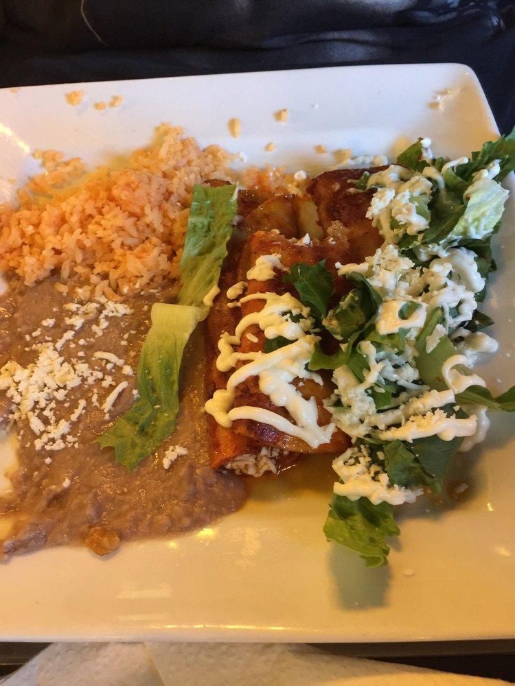 Enchiladas dish