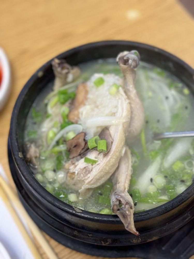 Samgyetang dish