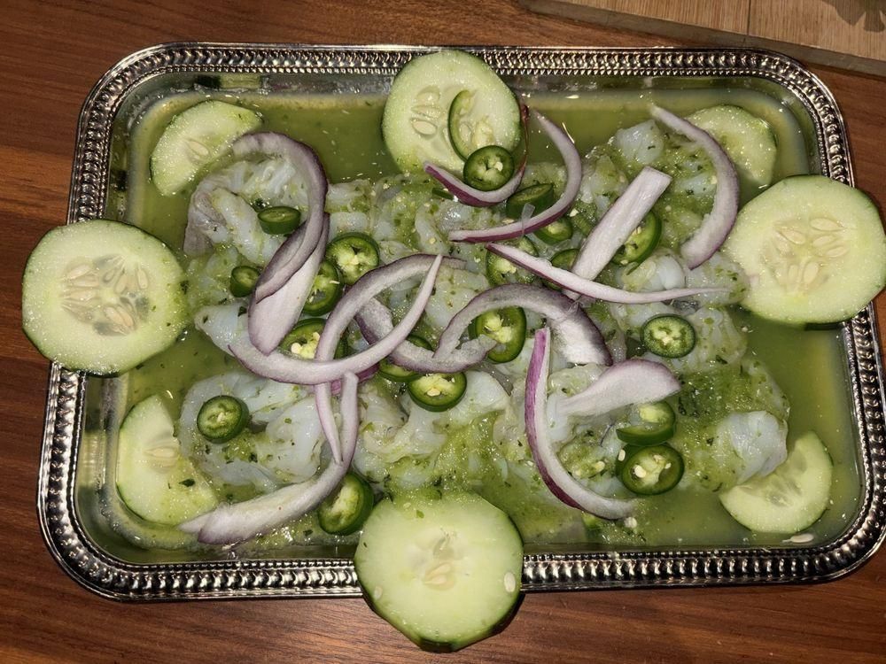 Aguachiles dish
