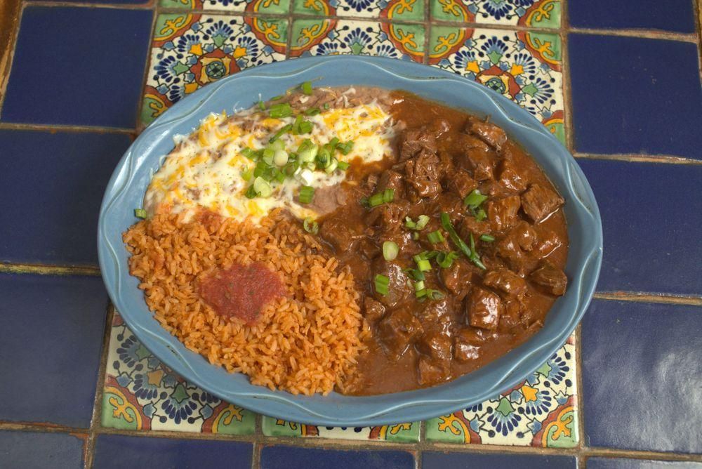 Chili Verde dish