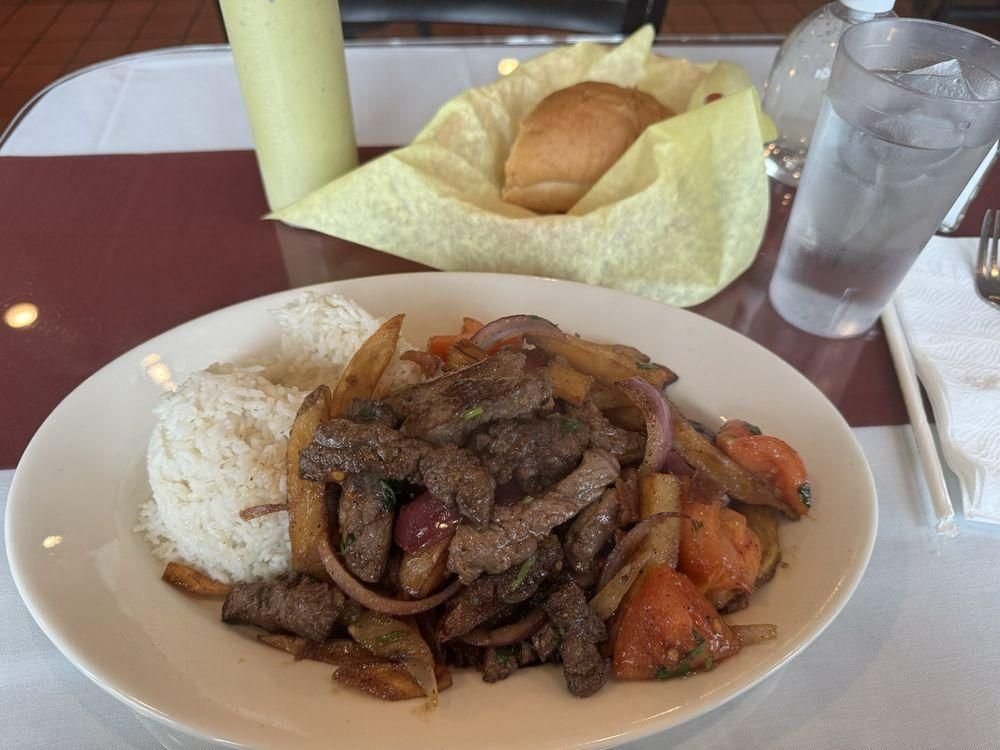 Lomo Saltado dish