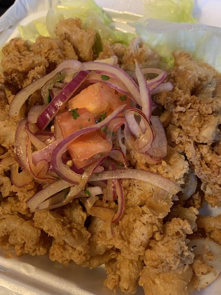 Fried Calamari dish