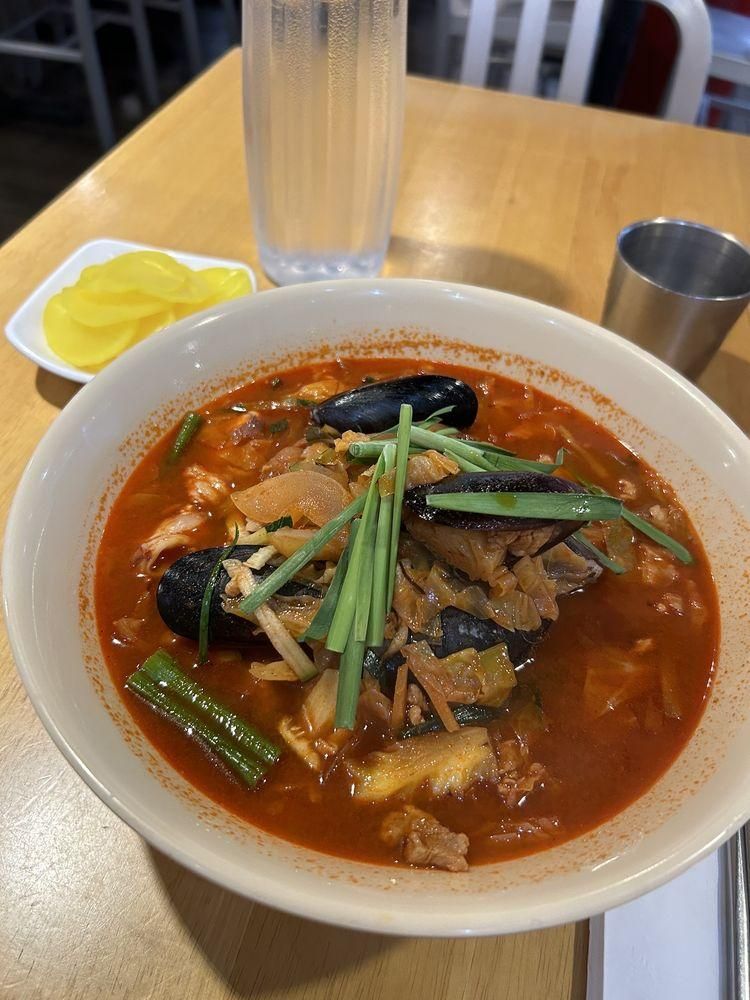 Jjamppong dish