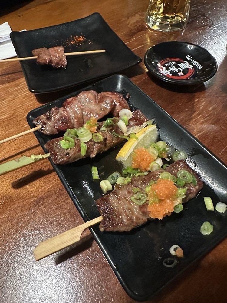 Yakitori dish