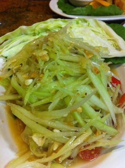 Papaya Salad dish