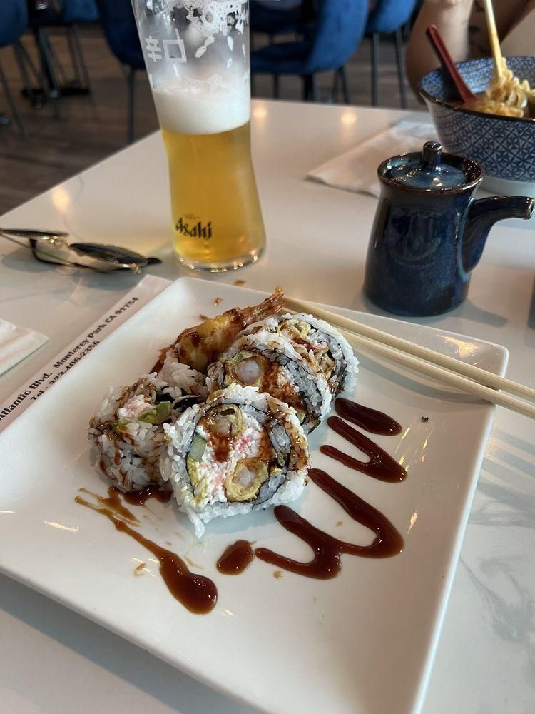 Coconut Tempura Shrimp dish