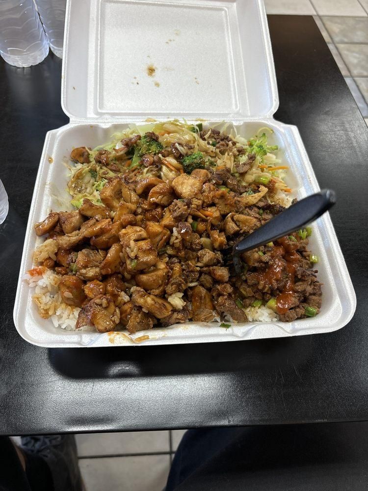 Chicken & Beef Plate dish