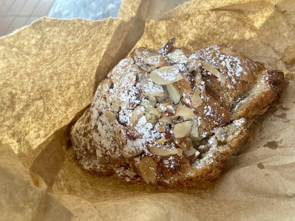 Almond Croissant dish