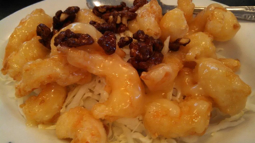 Honey Walnut Shrimp dish