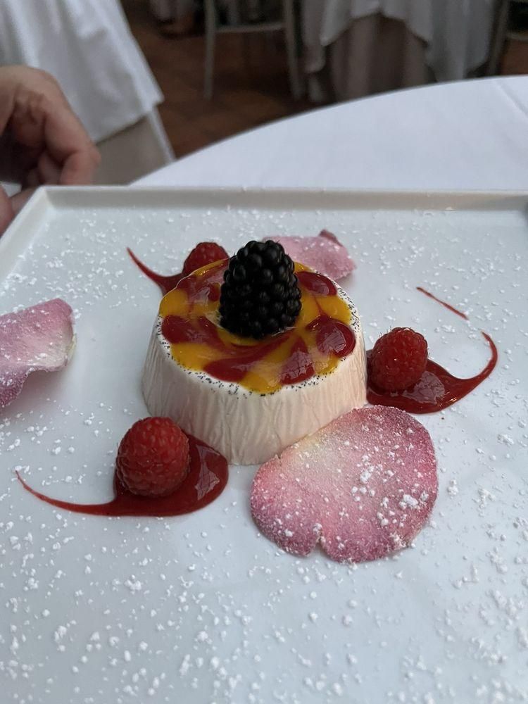 Panna Cotta dish