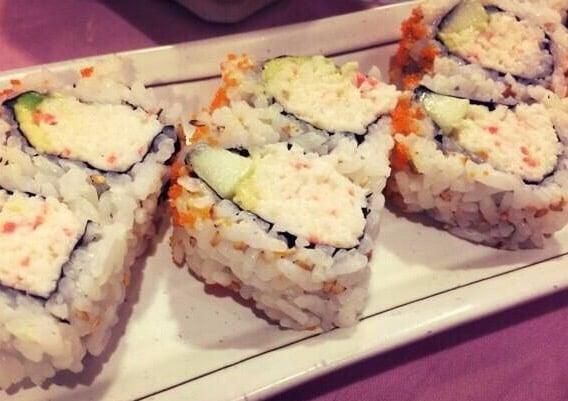 California Roll dish