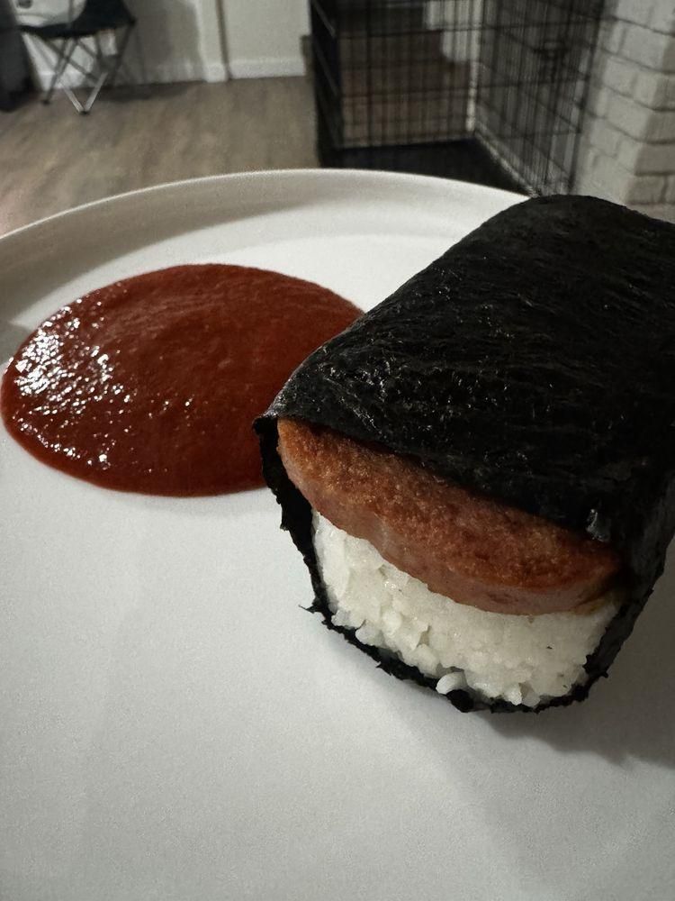 Spam Musubi dish