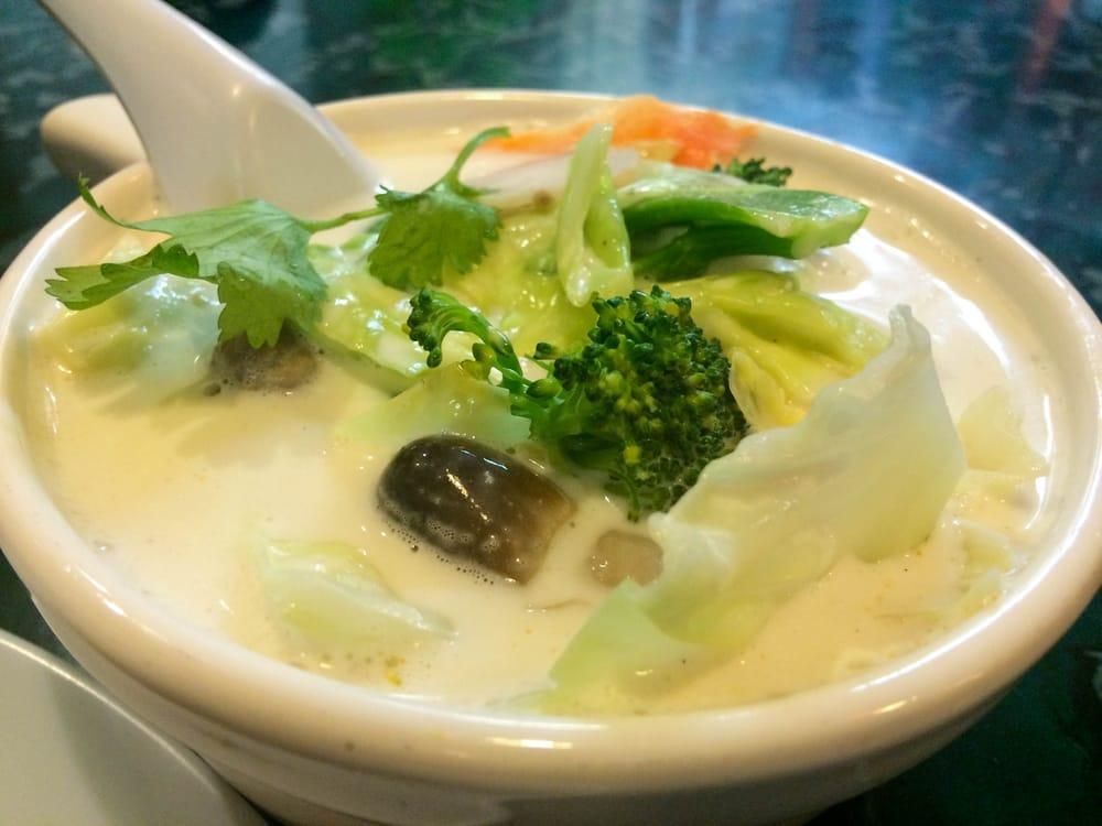 Tom Kha Soups dish