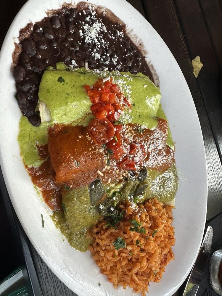 Enchiladas dish