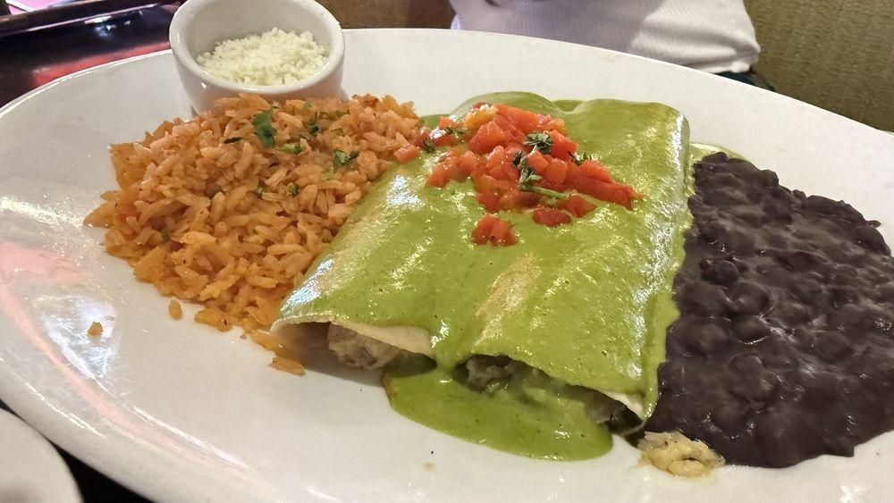 Seafood Enchiladas dish