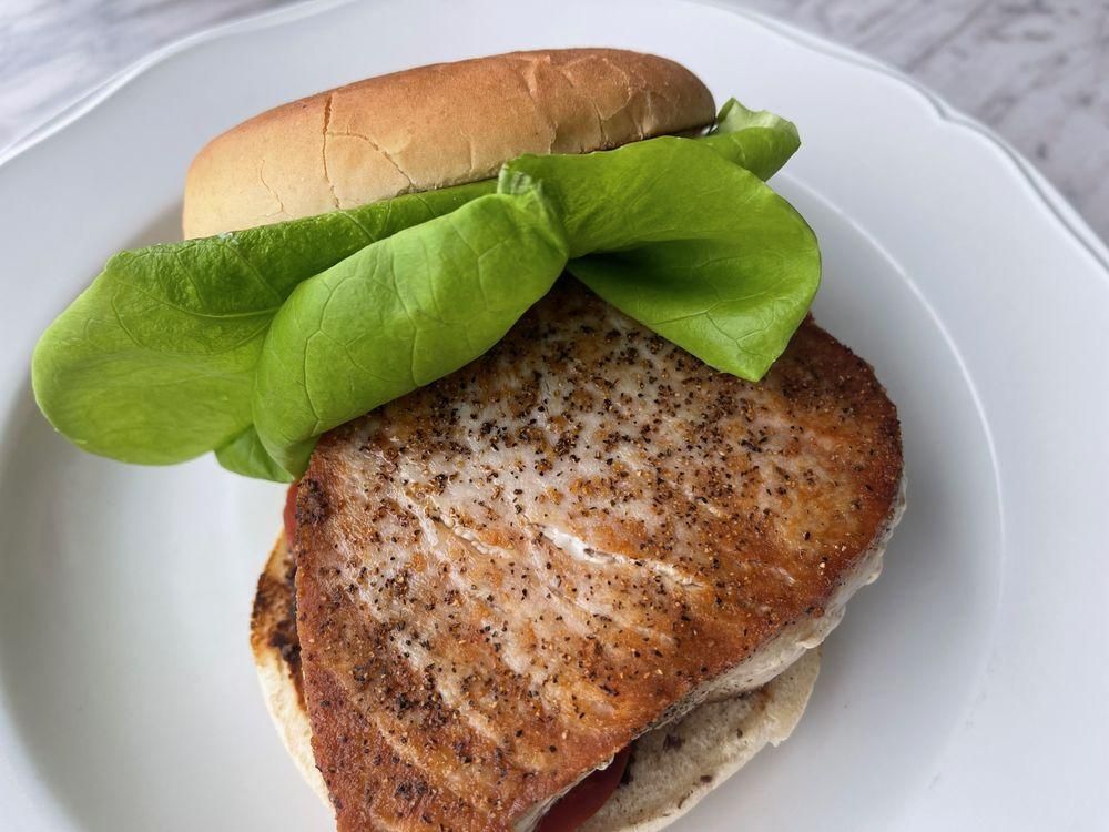 Tuna Burgers dish