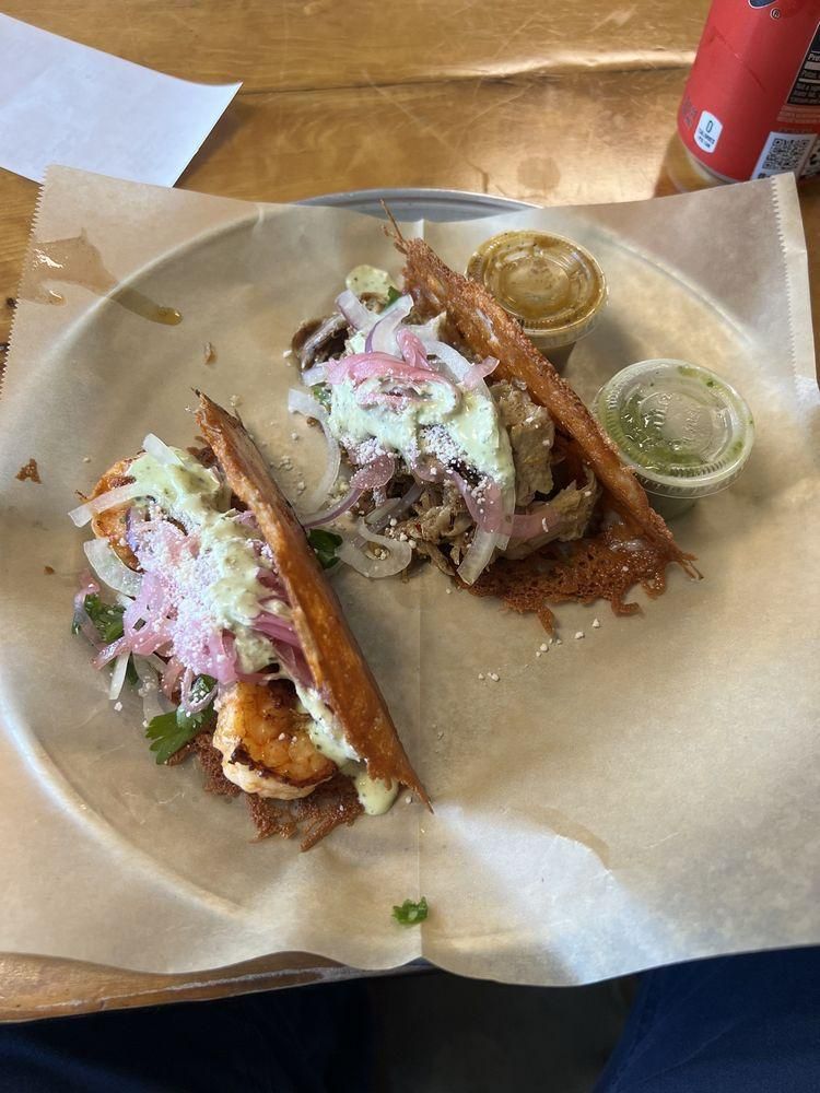 Shrimp Tacos dish