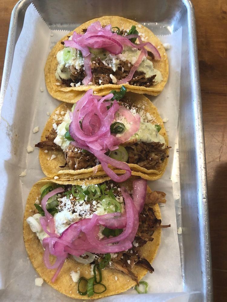 Carnitas Tacos dish