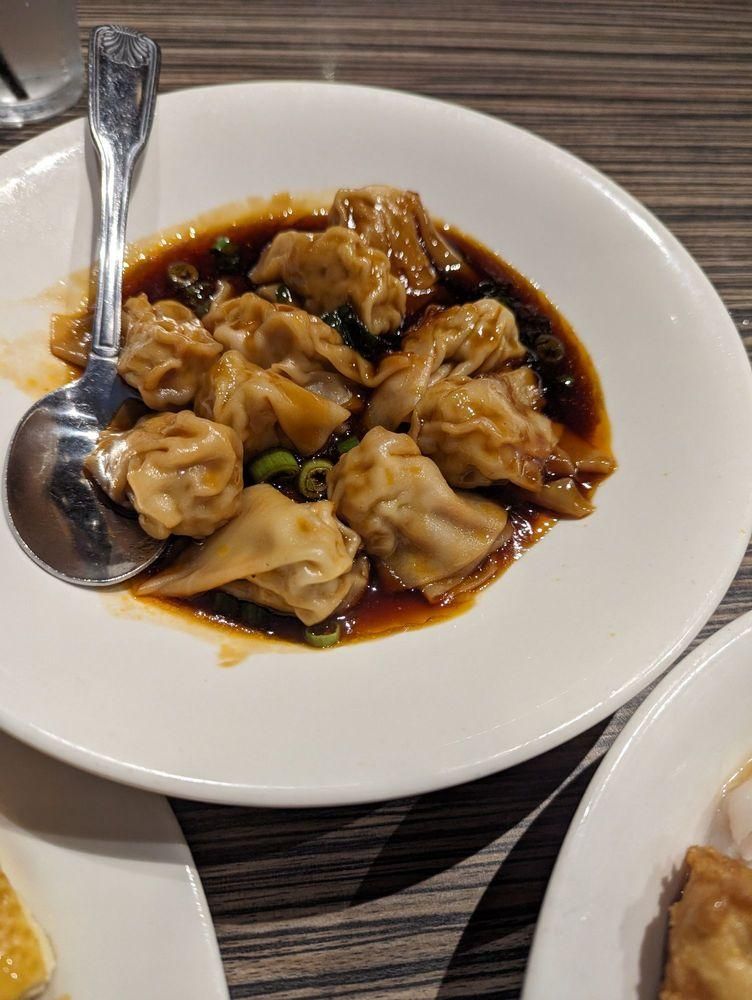 Spicy Wontons dish