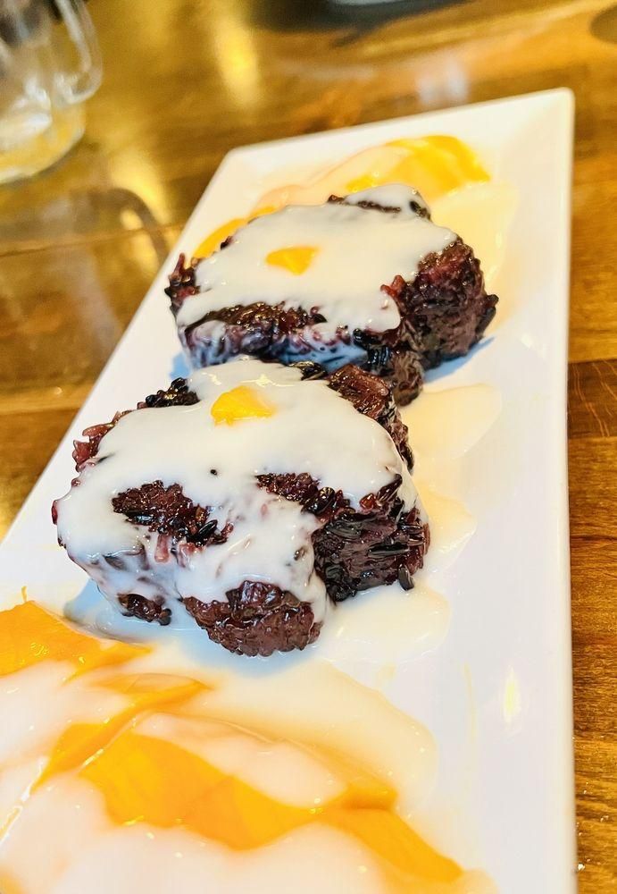 Mango Sticky Rice dish