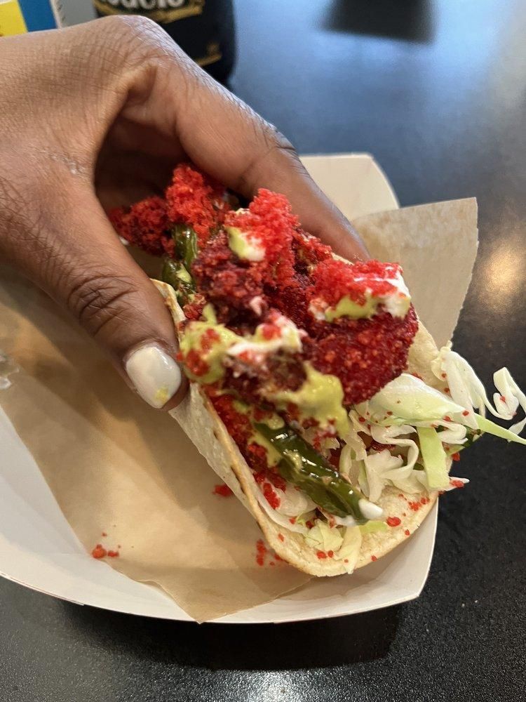 Shrimp Tacos dish