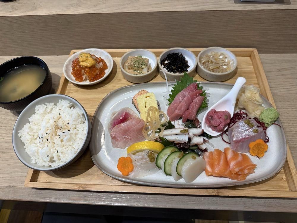 Sashimi Set dish