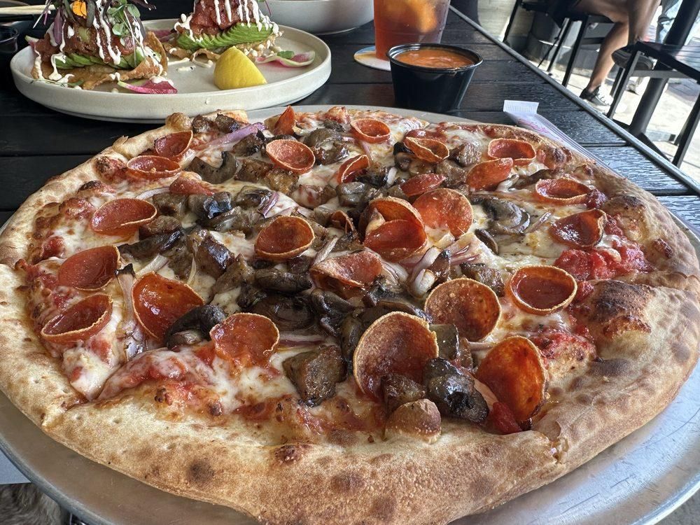 Pizzas dish