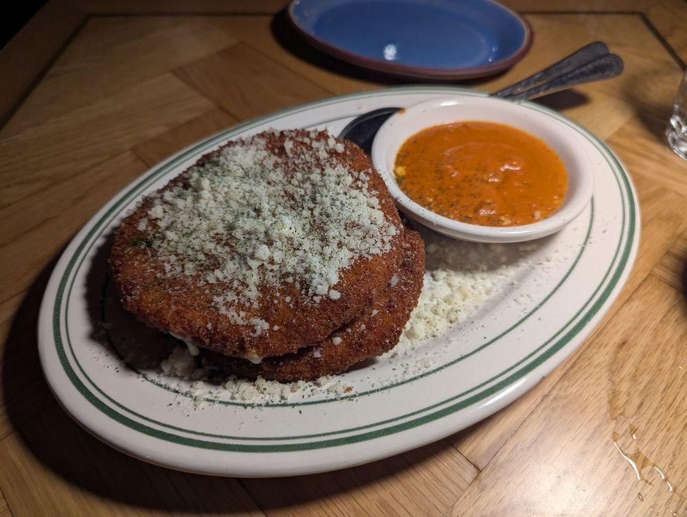 Crispy Provolone dish