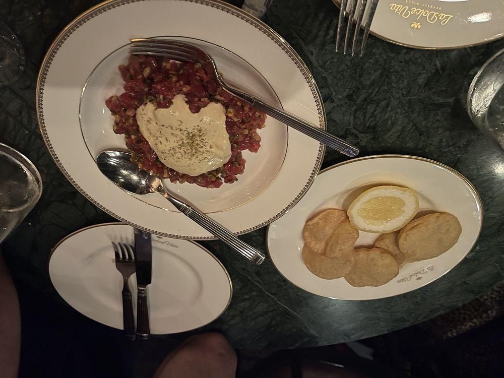 Tuna Tartare dish