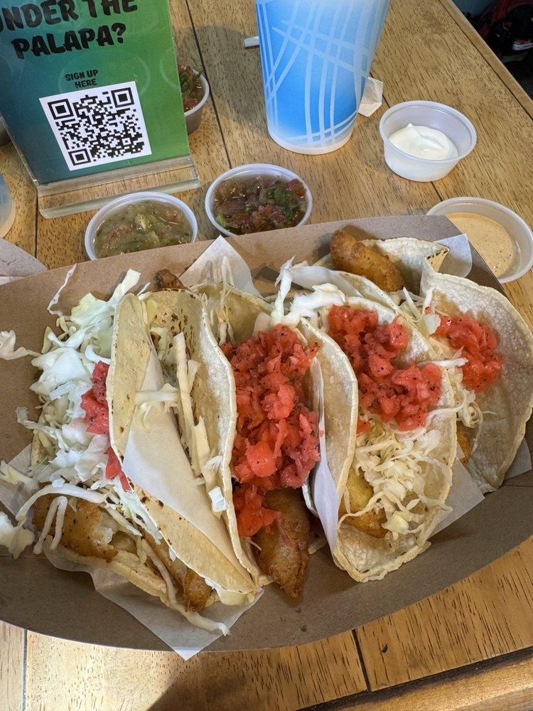 Potato Tacos dish