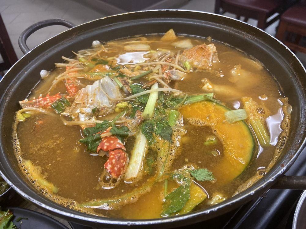 Spicy Seafood Stew dish