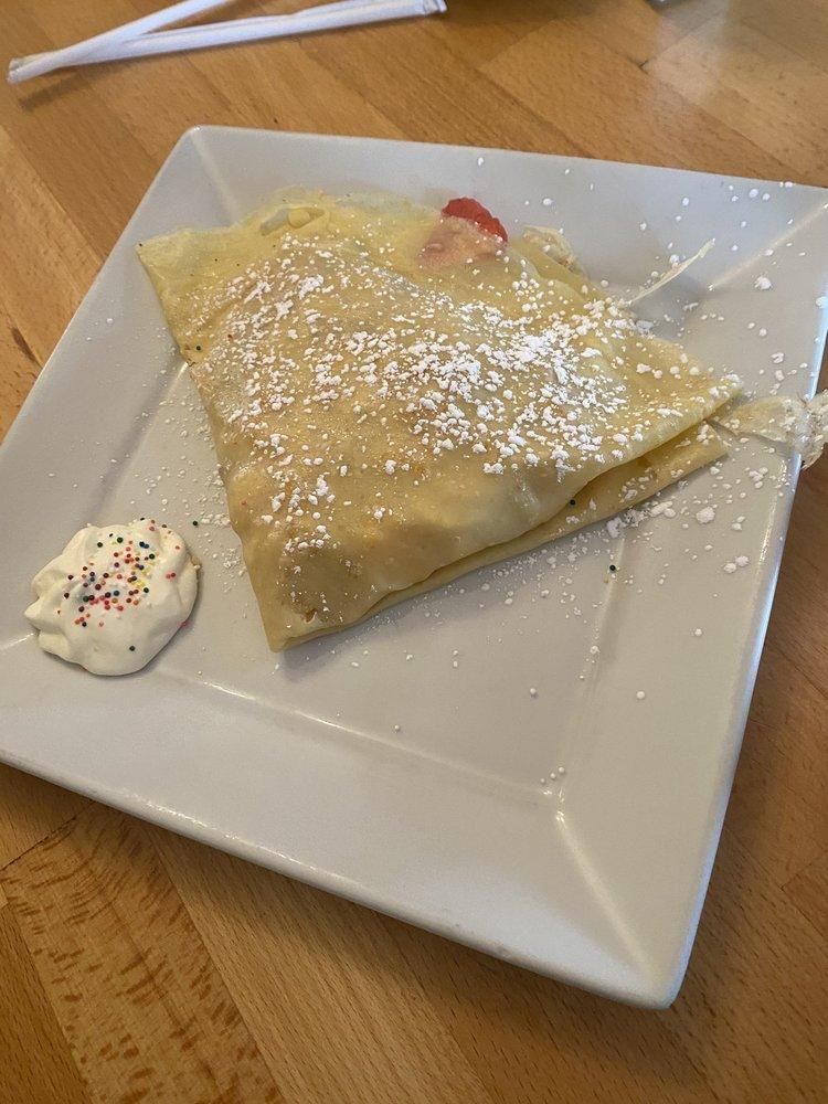 Strawberry Crepes dish