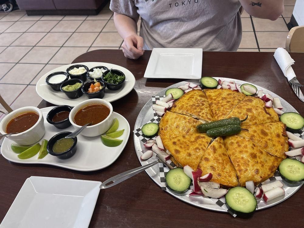 Birria Pizza dish