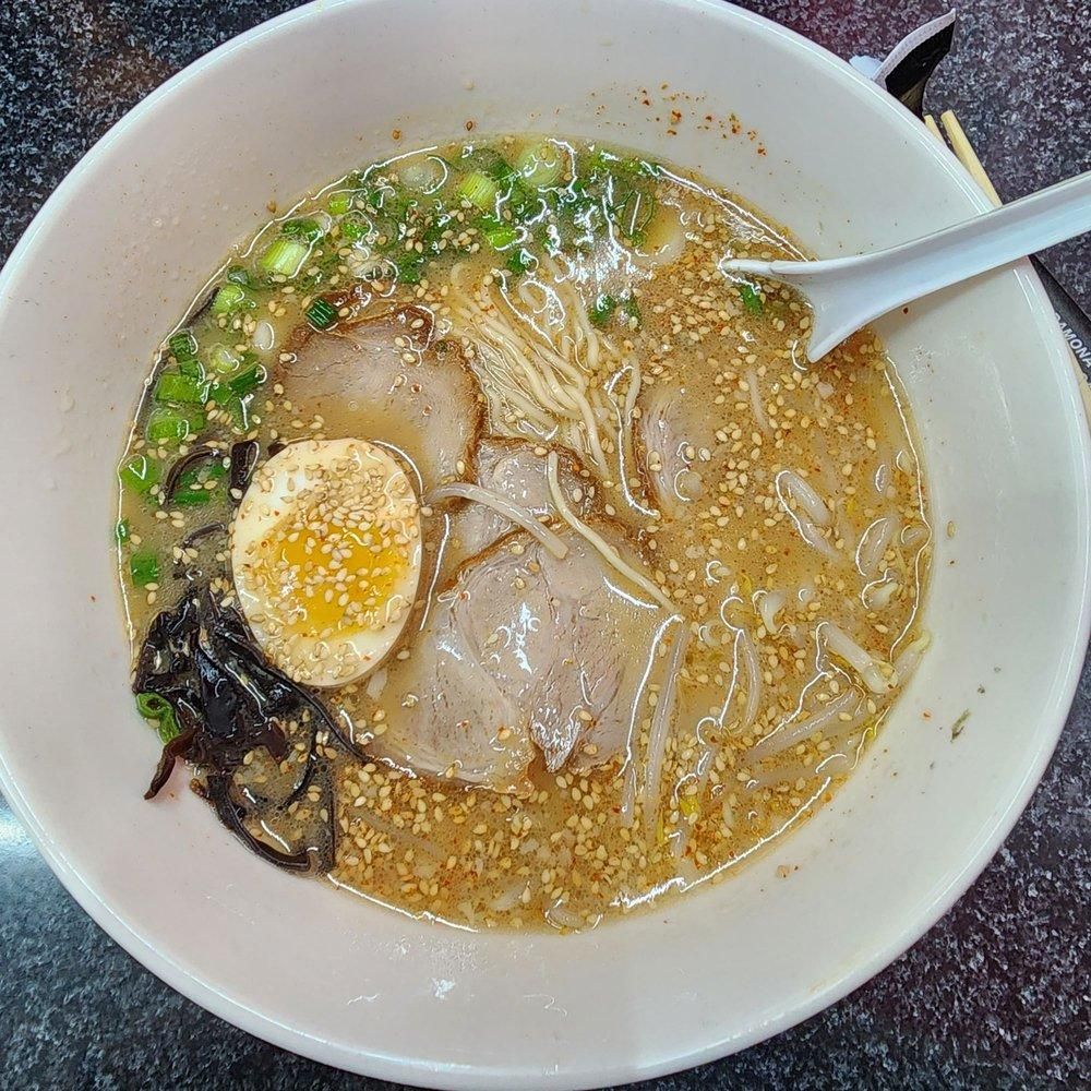 Spicy Tonkotsu Ramen dish
