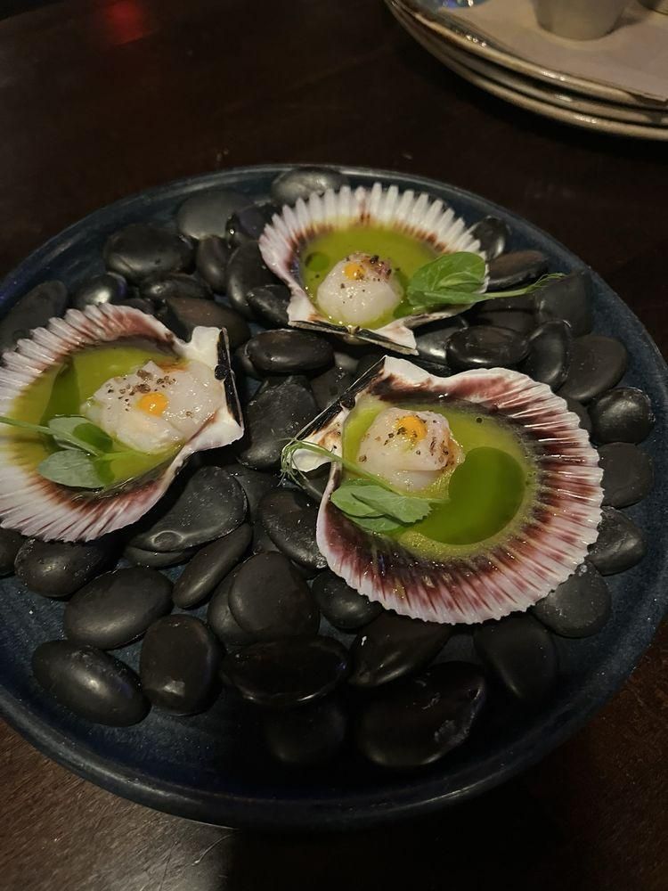 Scallops dish