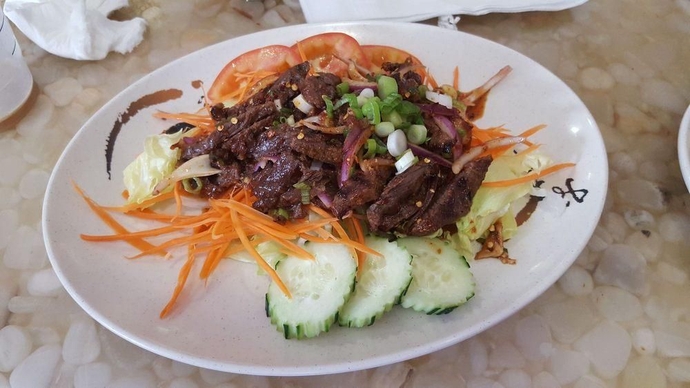 Beef Salads dish