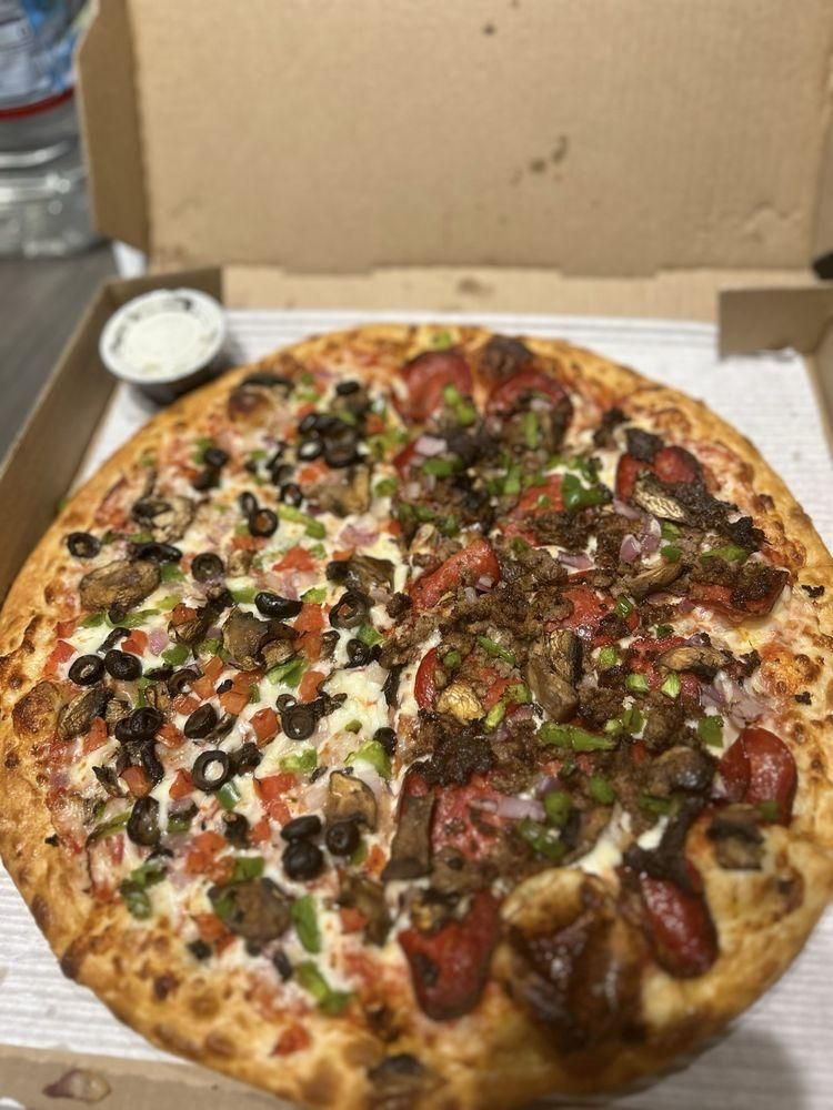 Pizzas dish
