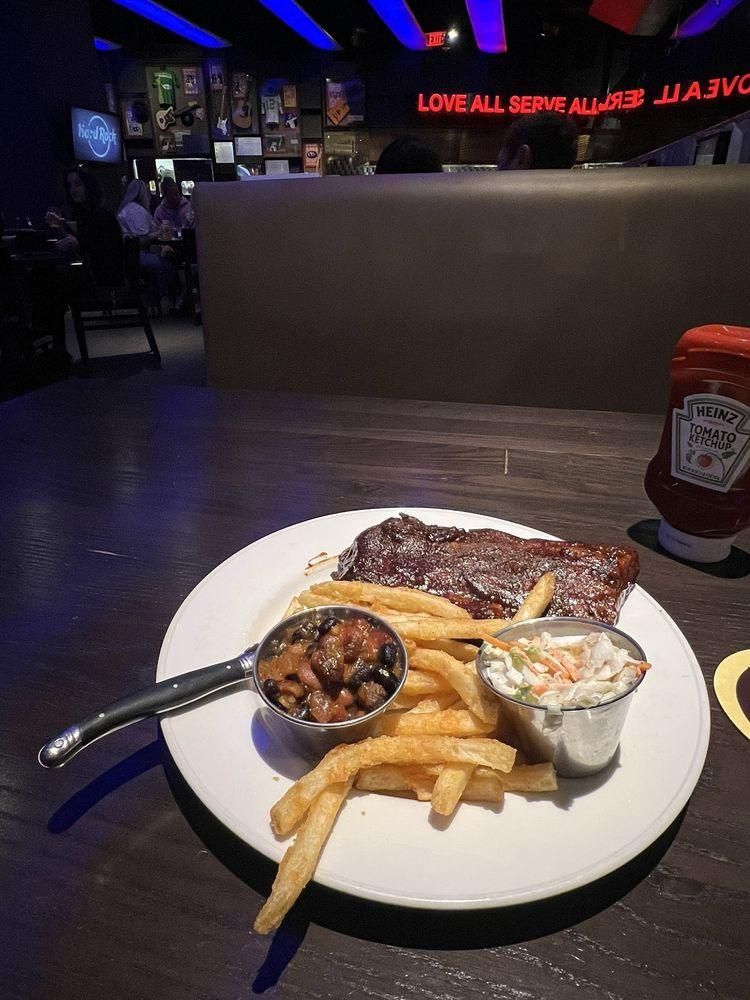 Baby Back Ribs dish