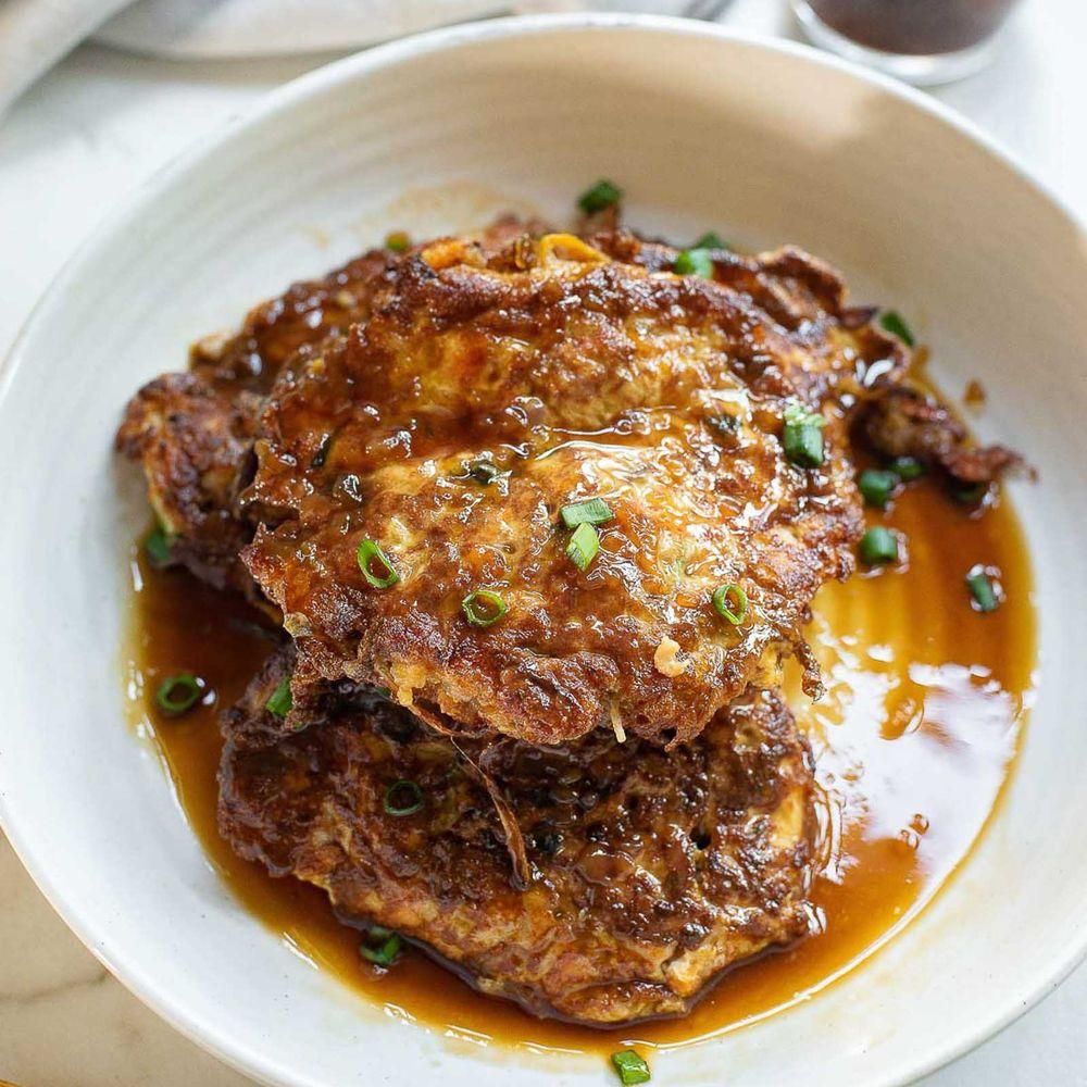 Egg Foo Young dish