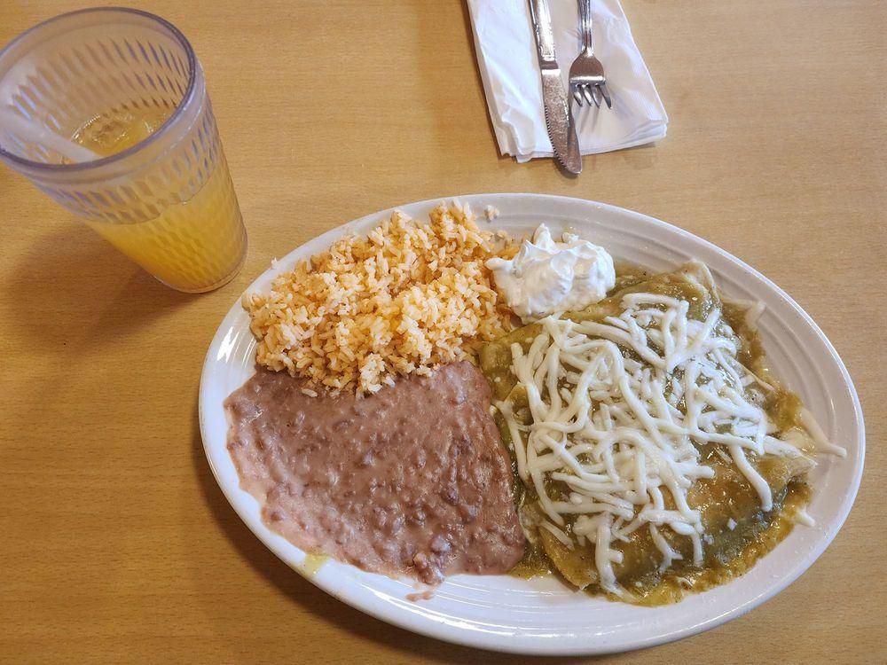 Enchiladas dish